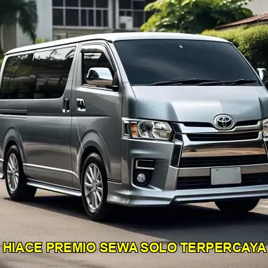 hiace premio sewa solo terpercaya